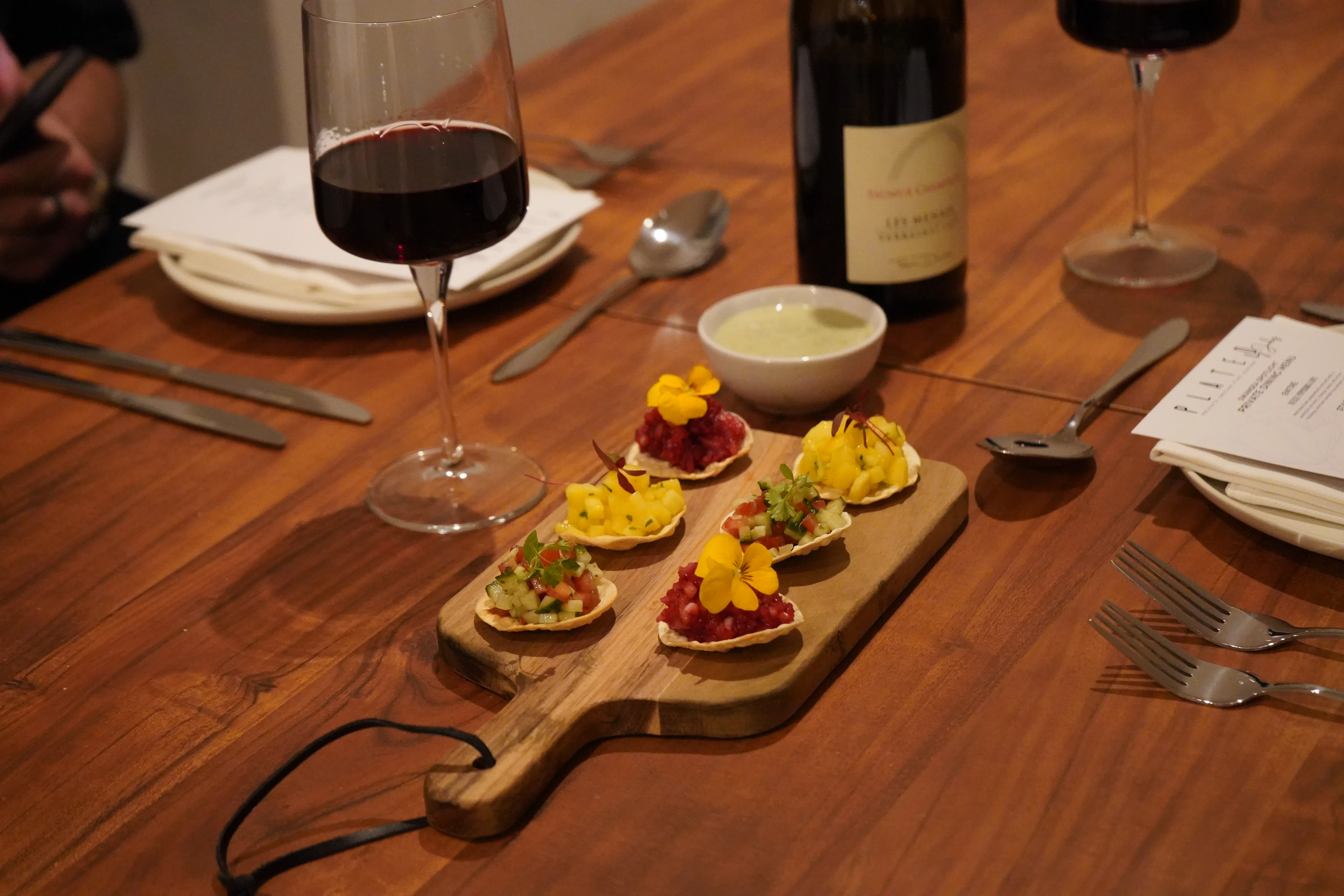 A private dining course.