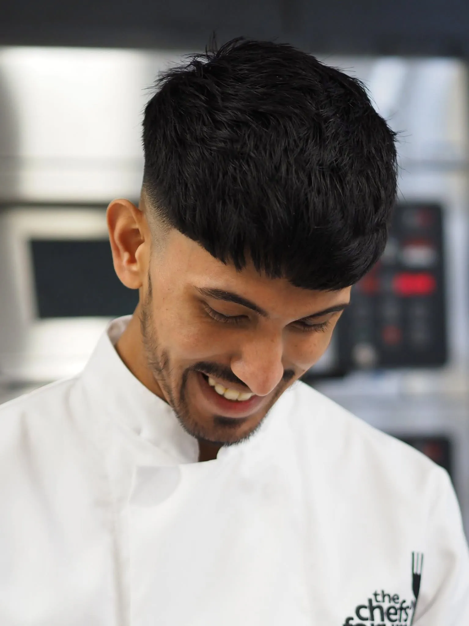 Chef Jubz, portrait.