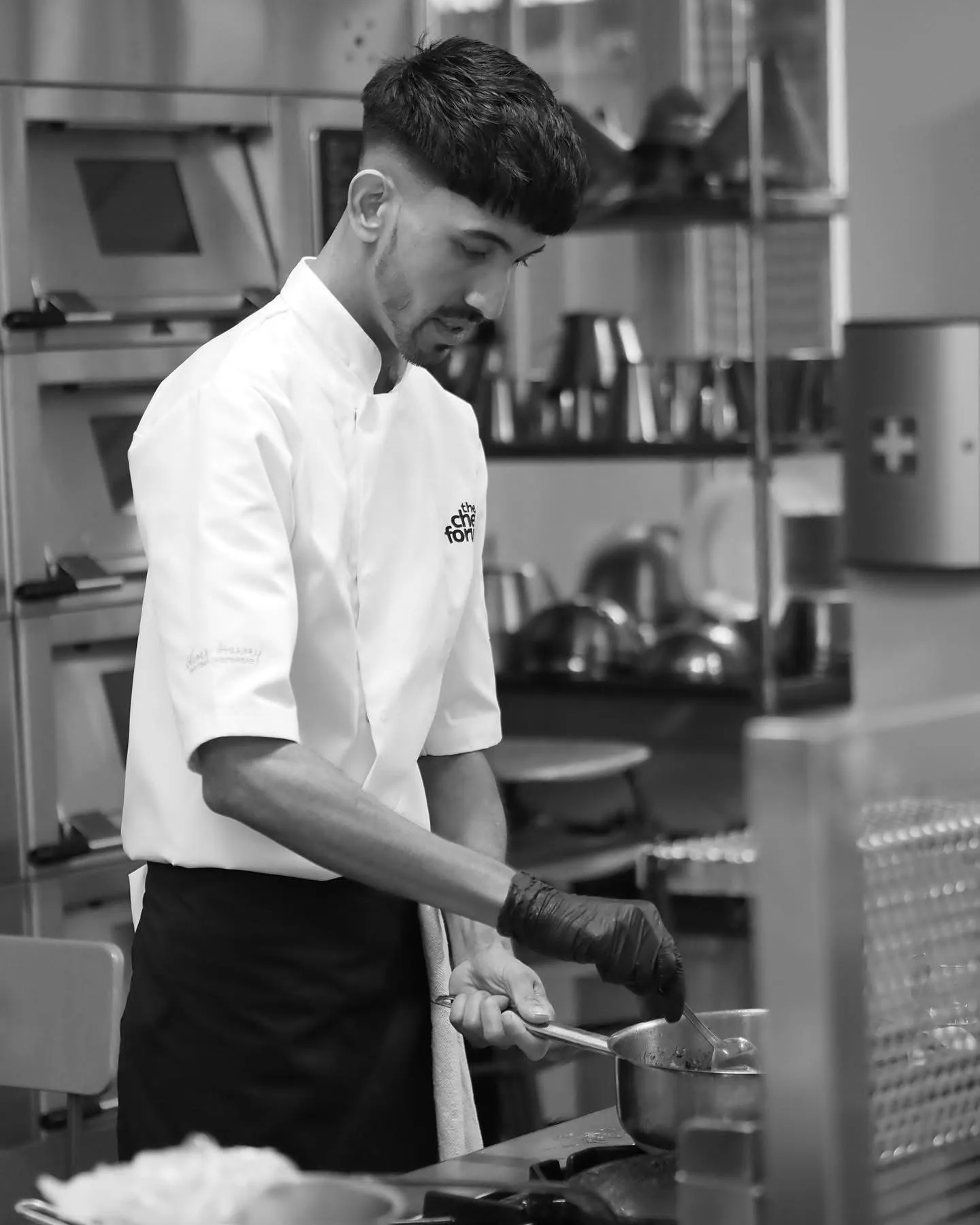 Chef Jubz, portrait.